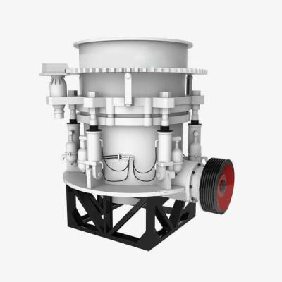China AC Motor Cone Crusher Machine , Tracked Mobile Compound Cone Crusher for sale