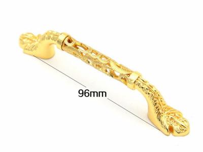 China Hollow Kitchen Cupboard Door Handles For Furniture Ornaments European Design for sale