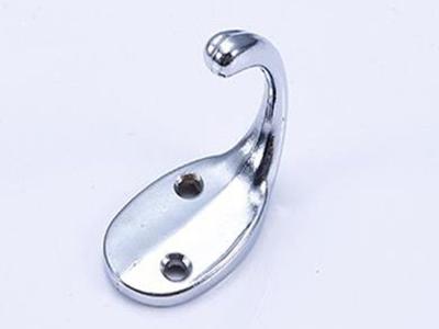 China Chrome Plated Cloth Hanging Hooks Solid Cap Holder Durable Home Furniture Hardwares  Fittings for sale