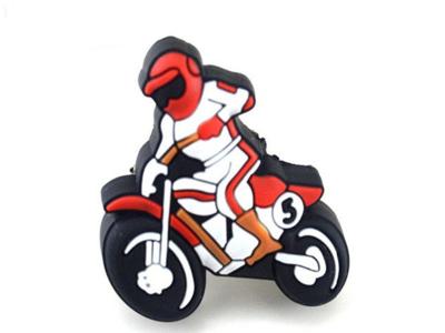China Sports Motorcycle Boys Dresser Knobs Bedrooms Furniture Decorative PVC Cabinet Knobs for sale