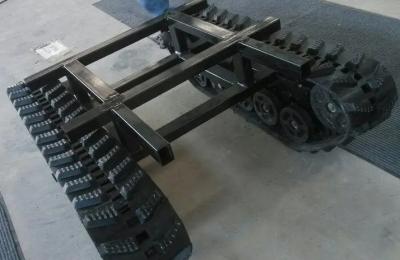 China OEM Design Rubber Crawler Track Undercarriage For Farm Agricultural Wet Land en venta