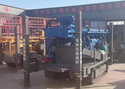 China High Speed St 400 Mini Borehole Drilling Machine Customized Blue Color for sale