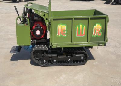 China Diesel Engine 0.8 Ton 45 Degree Small Tracked Dumper for sale