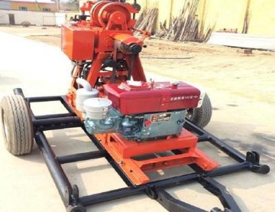 China Diesel Water Well Rotary Drilling Machine Geological Exploration Borehole for sale