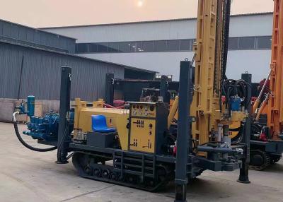 China Crawler Type 300m Depth Pneumatic Borewell Machine Hydraulic Rock Borehole Drilling Water Well for sale