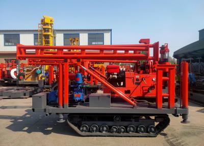 China High Speed Easy Operation Lightweight Trailer Mounted Drilling Rigs With 200 Meters Depth for sale