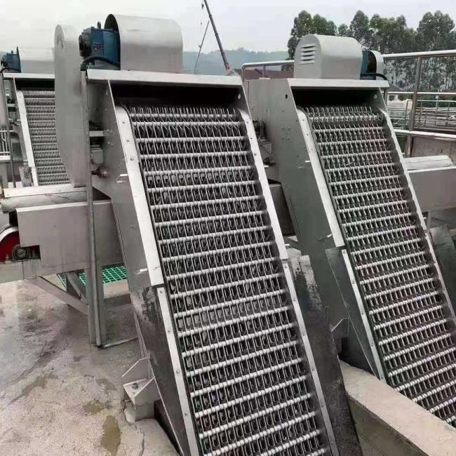 Sewage Treatment Rotary Rake Type Mechanical Grille