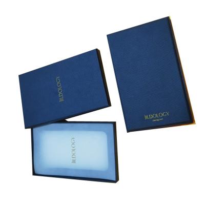 China 350g Custom Phone Case Packaging Eco Friendly Folding Drawer Kraft Box for sale