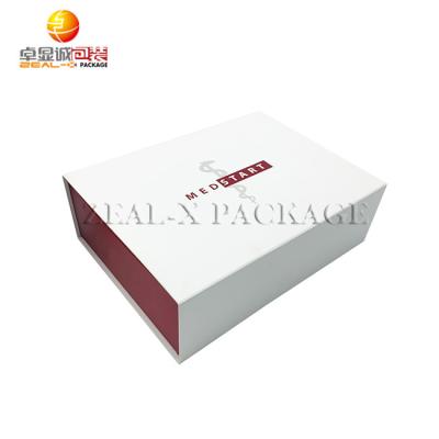 China Fancy UV Coating Electronic Packaging Box Two Door Open Foam Packing Boxes for sale