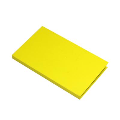 China Beauty Yellow Electronic Packaging Box Screen Protector Mobile Phone Boxes for sale