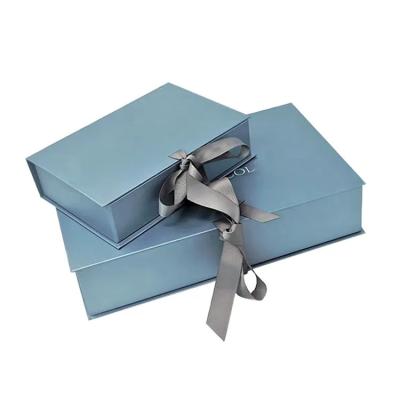 China Folding Empty Custom Packaging Box Personalized Packaging Boxes With Bow for sale