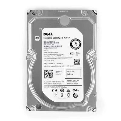 China 7.2K RPM SATA 4TB Dell Server Hard Disk Drives 6Gbps 3.5inch for sale