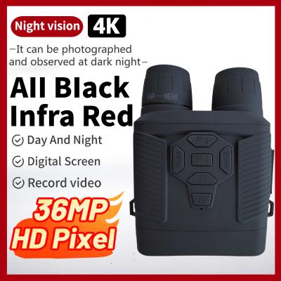 China Y6  Binocular Night Vision  36mp 4k High Powered Wildlife   Built In 4000ma Battery 3.0 Inch HD Screen for sale