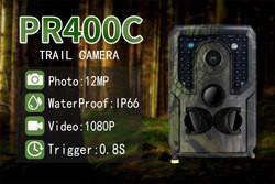 China PR400C Hunter Trail Camera 12MP IP54 30FPS Waterproof for sale