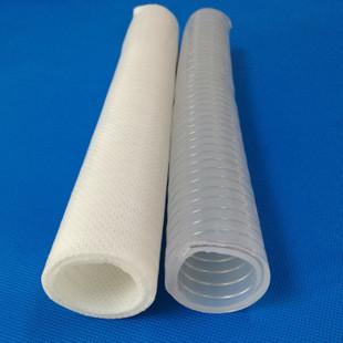China Beverage Transforming Silicone Braided Hose Low Volatile Grade For Pharmaceutical for sale