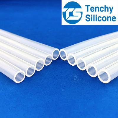 China OD 0.5mm Heat Resistant 80A Platinum Silicone Hose for sale