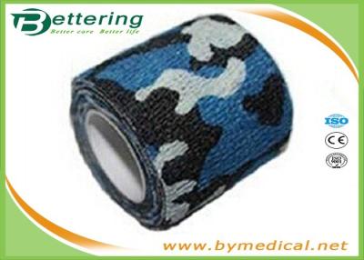 China Camouflage Non Woven Self Adhesive Elastic Bandage For Army Camping Hunting for sale