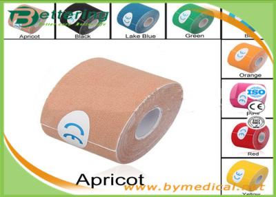 中国 綿の伸縮性があるKinesiology Physio療法テープ スポーツは着色される多目的テープを押し進ませます 販売のため