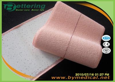 China Medical 100% Cotton Elastic Adhesive Bandage for Wrist Protection with Feather Edge for sale