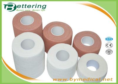 China Tensoplast Elastic Adhesive Bandage , Wrist Protection Tape Brick Red / White Colour for sale