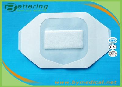 China Sterile Breathable Polyurethane Film Dressing , Surgical Wound Film Dressing for sale