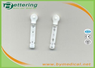 China Colector plástico plano estéril médico 28/30G disponible de la sangre de la asepsia de la lanceta del top de la torsión en venta