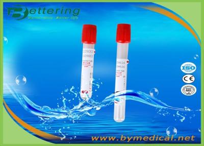 China Tubo disponible de Procoagulation del tubo de la colección de la sangre del vacío con el casquillo rojo en venta