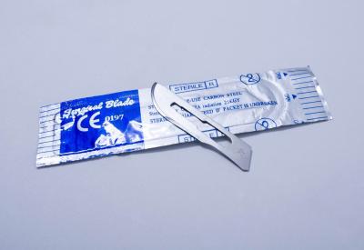 China Sterile Disposable Surgical Blades Carbon Steel & Stanless Steel Material for sale