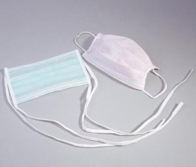 China Disposable Non Woven Face Mask With Tie , 3 Ply Surgical Face Mask for sale