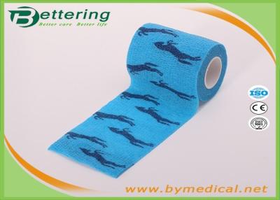 China Equine Elastic Horse Printing  Self Adherent  Wraping Bandages Cohesive Bandage for sale