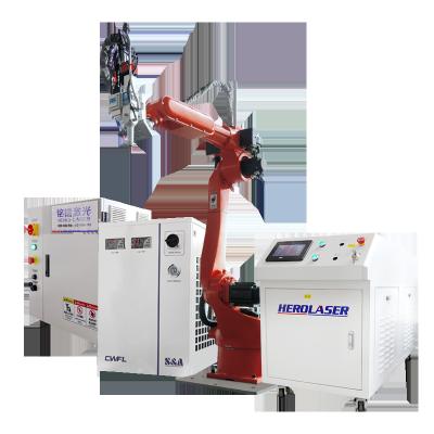 China Industrial Machining Robot Welding Machine , Robot Laser Welding Equipment for sale