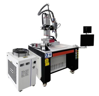 China 1500w Continuous Pulsed Laser Automated Welding Machine For Metal SS Aluminium à venda