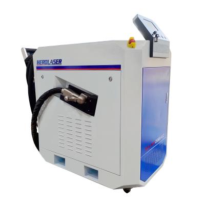 China HEROLASER Water Cooling 500W Laser Cleaning Machine For Container for sale