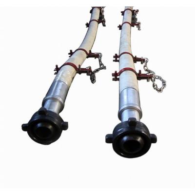 Chine Tuyau en caoutchouc hydraulique de tuyau à haute pression de forage rotatoire d'api 7K 3000psi-15000psi pour le perçage de puits de pétrole à vendre