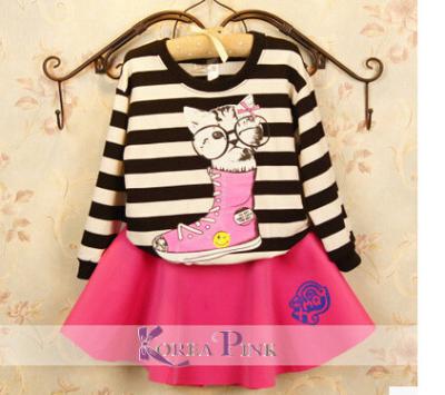 China High Quality And Cheapest Price For Girl Skirt Set FASHION HOT SELL for sale