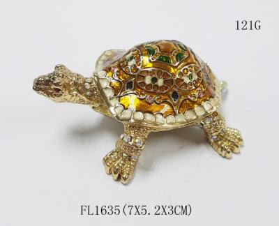 China China Manufacturer Turtle Shape Trinket Box Turtle Jewelry Box for Jewelry for sale