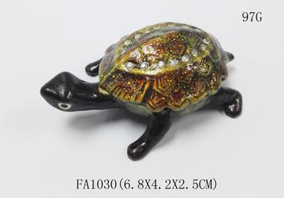 China Turtles Trinket Box Home Decorative Box turtle trinket box metal jewelry box for wedding for sale