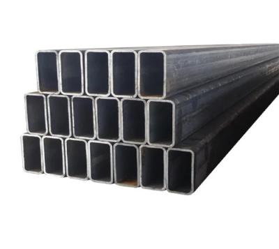 China 1.2mm Carbon Steel Pipe Tube RHS Rectangular Mild Steel Hollow Section 25mm X 50mm X 1.2mm for sale