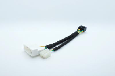 China 16P Power Input Line Black PCB Molded Car Wiring Harness Standard USB for sale