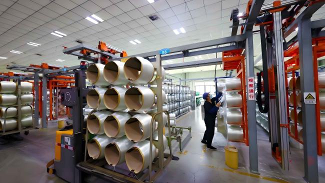 Fiberglass roving yarn application in composite material