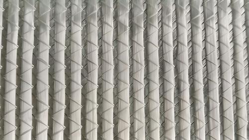 Glass Fiber Axial Fabric in manufacturing process