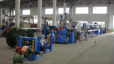 China High Speed 60+35mm Insulation Wire Extrusion Line With Auto Take Up Machine for sale