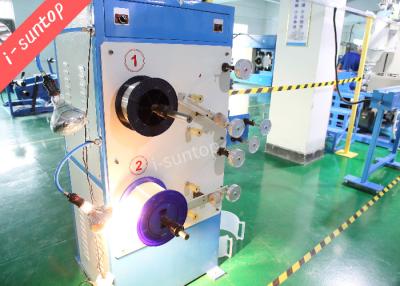 China 30KW 30mm Tight Buffered Fiber Optic Cable Production Line Three Phase for sale