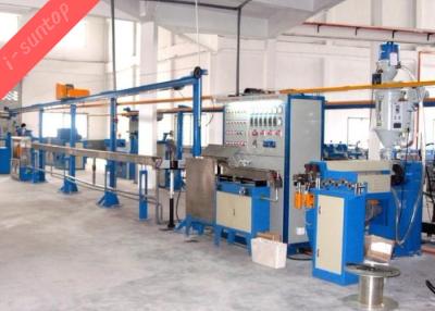 China PLC Control 50Hz Copper Wire Cable Making Machine With PE Material for sale