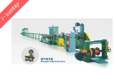 China Physical Foaming Rg59/6 Coaxial Cable Extrusion Production Line for sale