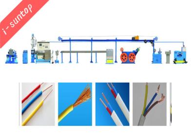 China PVC Housing Wire Extrusion Machine For 1.5 / 2.5mm Square for sale