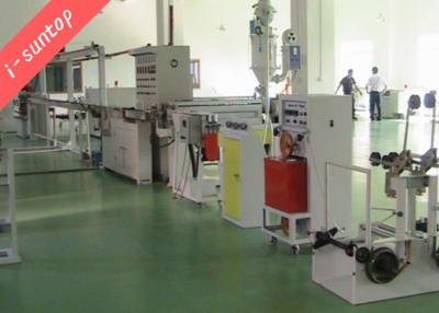China 30kw Cable Sheathing Machine , Insulation Layer Wire Extruder Machine for sale
