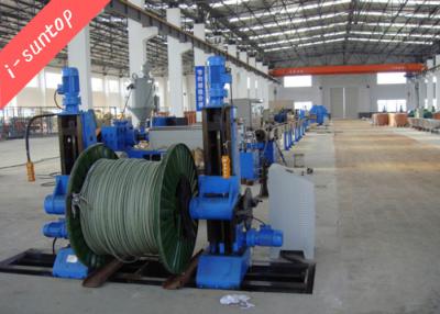 China Automatic Halogen Free 90r/Min Cable Sheathing Machine Cable Extrusion Line for sale