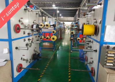 China 2*5mm Square Type FTTH Drop Fiber Optic Cable Machine for sale