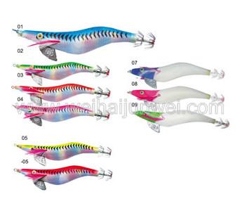 China New design best sale squid jig fishing lure JWSQDJG-01 for sale